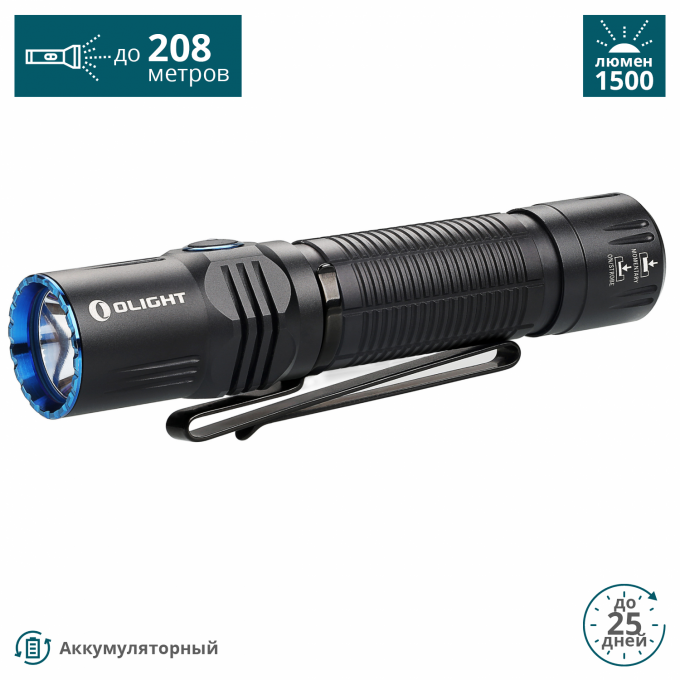 Фонарь OLIGHT НЕЙТРАЛЬНЫЙ (КОМПЛЕКТ) M2R WARRIOR NW